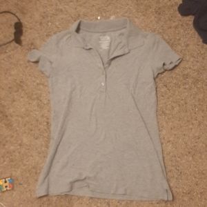 Grey Collared shirt